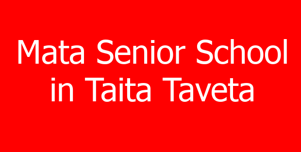 Mata Senior School in Taita Taveta