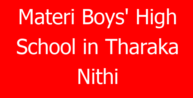 Materi Boys’ High School in Tharaka Nithi