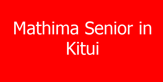 Mathima Senior in Kitui