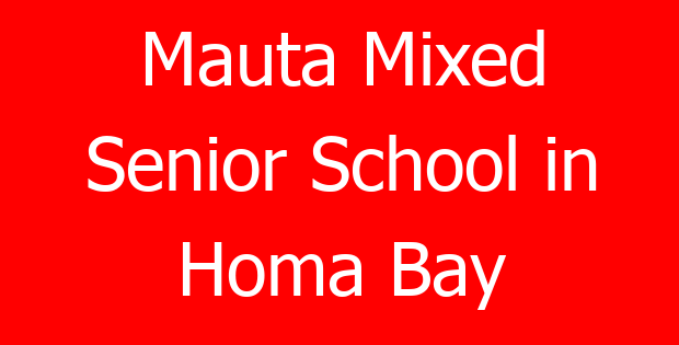 Mauta Mixed Senior School in Homa Bay
