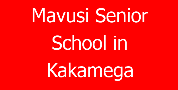 Mavusi Senior School in Kakamega