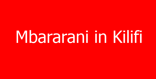 Mbararani in Kilifi