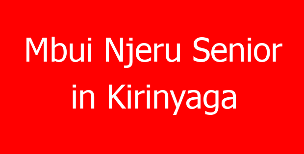 Mbui Njeru Senior in Kirinyaga