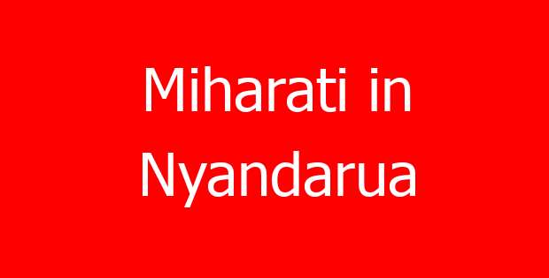 Miharati in Nyandarua