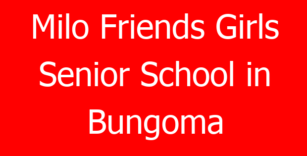 Milo Friends Girls Senior School in Bungoma