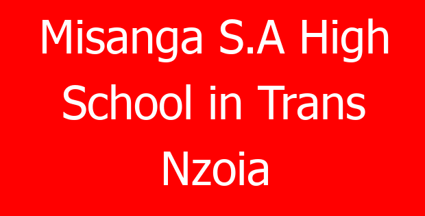 Misanga S.A High School in Trans Nzoia