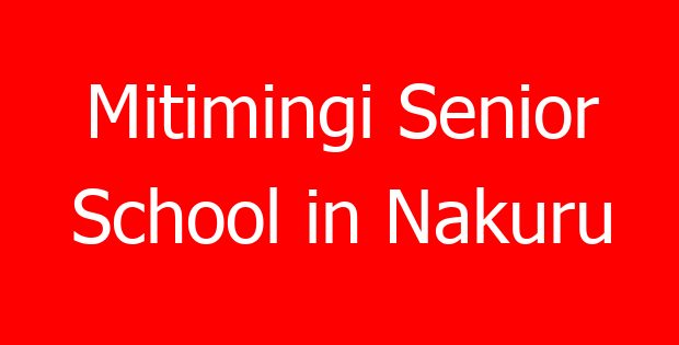 Mitimingi Senior School in Nakuru