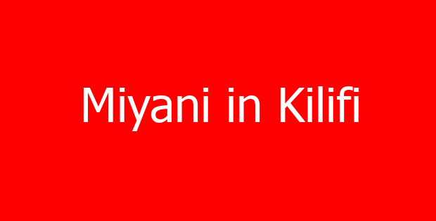 Miyani in Kilifi