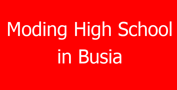 Moding High School in Busia