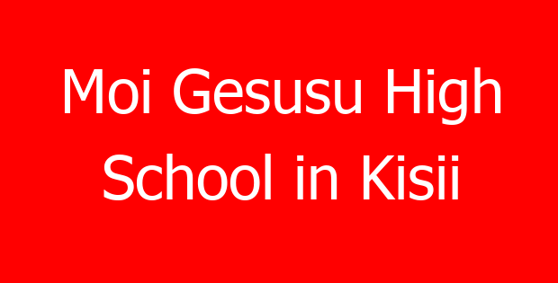 Moi Gesusu High School in Kisii