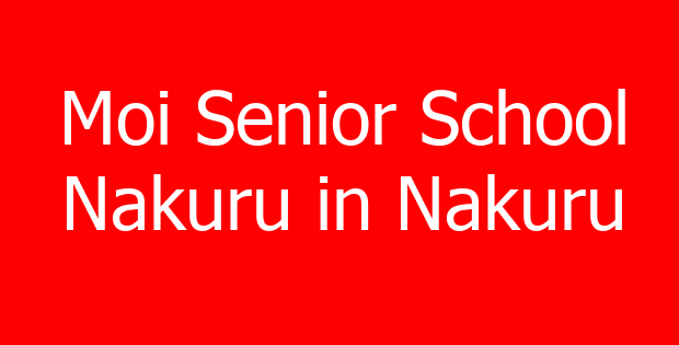 Moi Senior School Nakuru in Nakuru