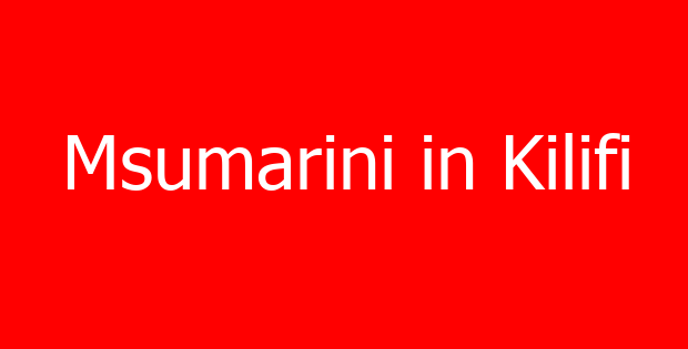 Msumarini in Kilifi