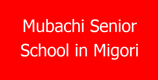 Mubachi Senior School in Migori