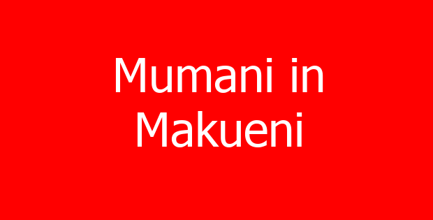 Mumani in Makueni