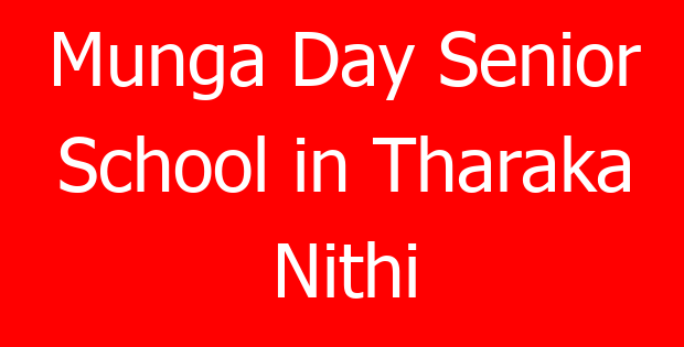 Munga Day Senior School in Tharaka Nithi