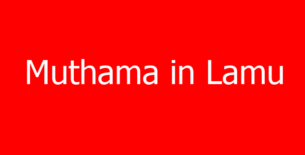 Muthama in Lamu