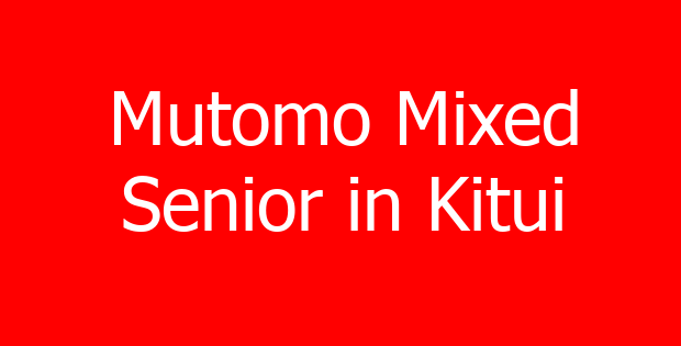 Mutomo Mixed Senior in Kitui