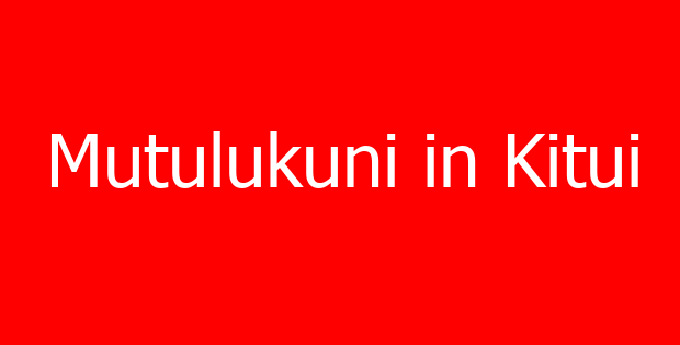 Mutulukuni in Kitui
