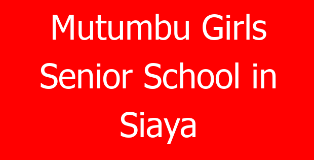 Mutumbu Girls Senior School in Siaya