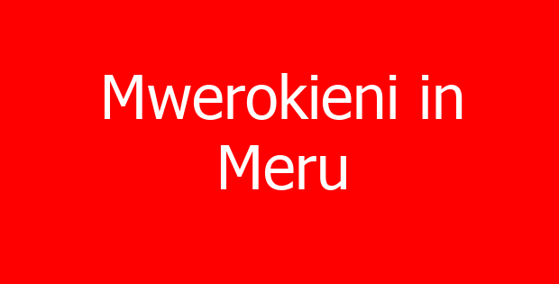 Mwerokieni in Meru