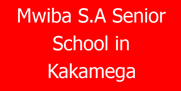 Mwiba S.A Senior School in Kakamega