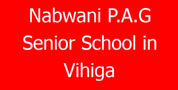Nabwani P.A.G Senior School in Vihiga