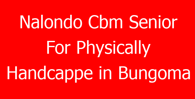 Nalondo Cbm Senior For Physically Handcappe in Bungoma