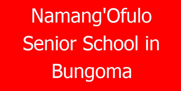 Namang’Ofulo Senior School in Bungoma