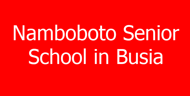 Namboboto Senior School in Busia