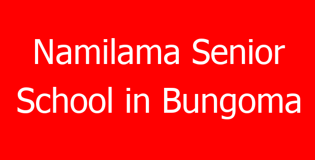 Namilama Senior School in Bungoma