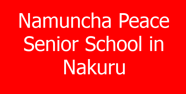 Namuncha Peace Senior School in Nakuru