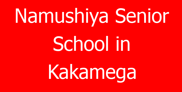 Namushiya Senior School in Kakamega