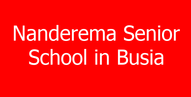 Nanderema Senior School in Busia