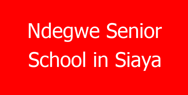 Ndegwe Senior School in Siaya