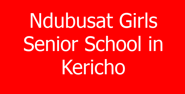 Ndubusat Girls Senior School in Kericho