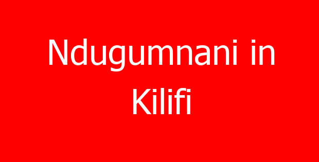 Ndugumnani in Kilifi