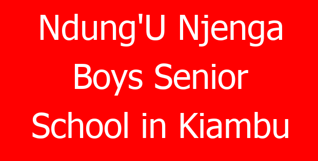 Ndung’U Njenga Boys Senior School in Kiambu