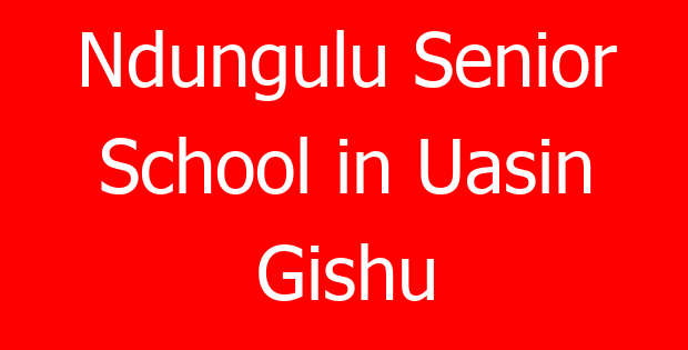 Ndungulu Senior School in Uasin Gishu