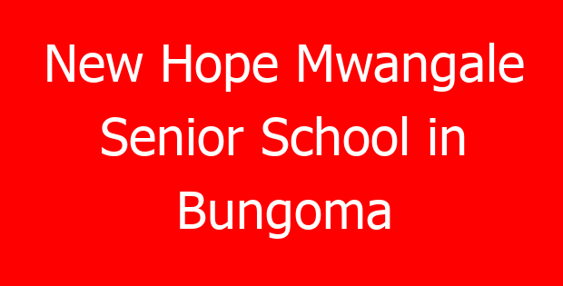 New Hope Mwangale Senior School in Bungoma
