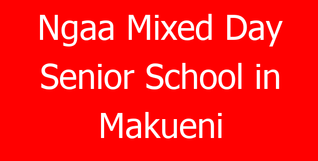 Ngaa Mixed Day Senior School in Makueni
