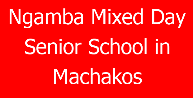 Ngamba Mixed Day Senior School in Machakos