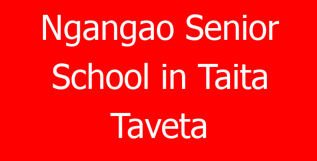 Ngangao Senior School in Taita Taveta