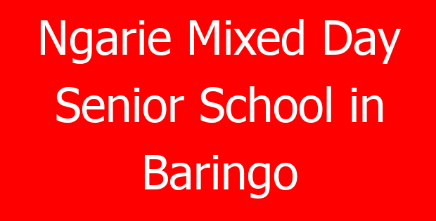 Ngarie Mixed Day Senior School in Baringo