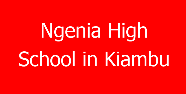 Ngenia High School in Kiambu