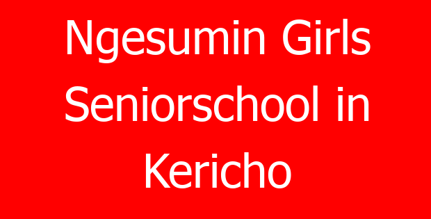Ngesumin Girls Seniorschool in Kericho