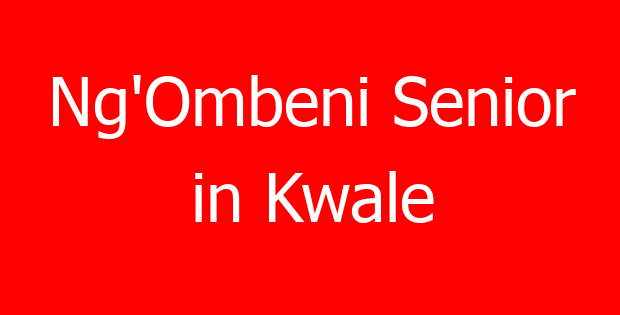 Ng’Ombeni Senior in Kwale