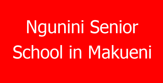 Ngunini Senior School in Makueni