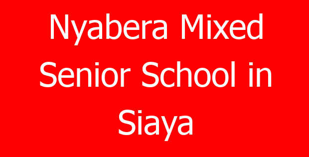 Nyabera Mixed Senior School in Siaya