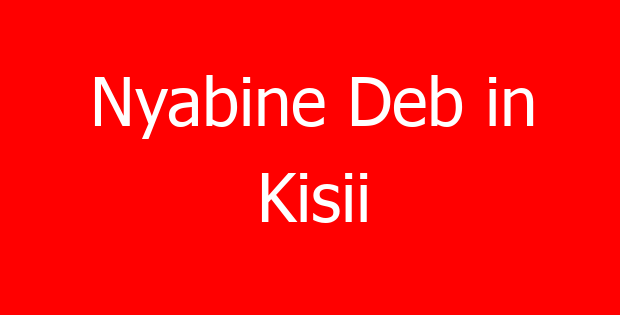 Nyabine Deb in Kisii