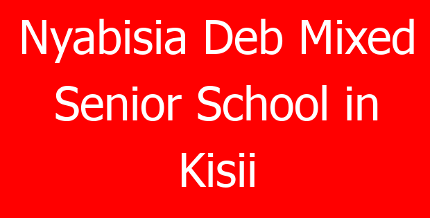 Nyabisia Deb Mixed Senior School in Kisii